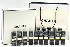 Auth Chanel Pre-owned Lipsticks Rouge A Levres 15 pcs W/Box/Bag SK030969 - Picture 1 of 16