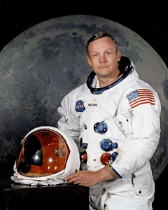 Impresión fotográfica 8x10 retrato 8"x10" de Neil Armstrong - Imagen 1 de 3