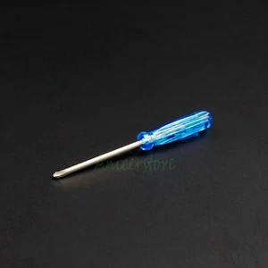 100pcs 55mm x 2mm 2.0mm Mini Phillips Cross Screwdrivers TV HDD Repair Tool Blue - Picture 1 of 3