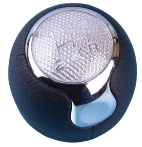 POMELLO LEVA CAMBIO PER ALFA ROMEO MITO IMPUGNATURA 5 MARCE SATINATO CROMATO - Imagen 1 de 4