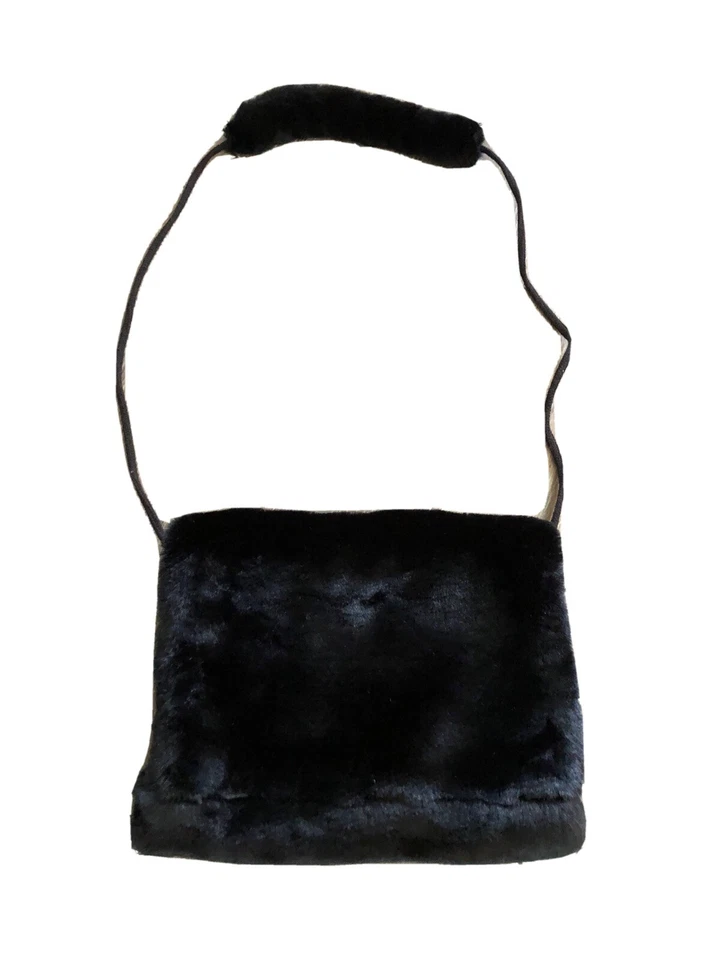 MINI Cooper peça genuína quadriculada muff de inverno super raro com pele de picada no pescoço - Imagem 1 de 4