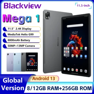 Original Blackview MEGA 1 4G Tablet PC 11.5'' 2K 120Hz 8800mAh 8GB/12GB+256GB - Picture 1 of 18