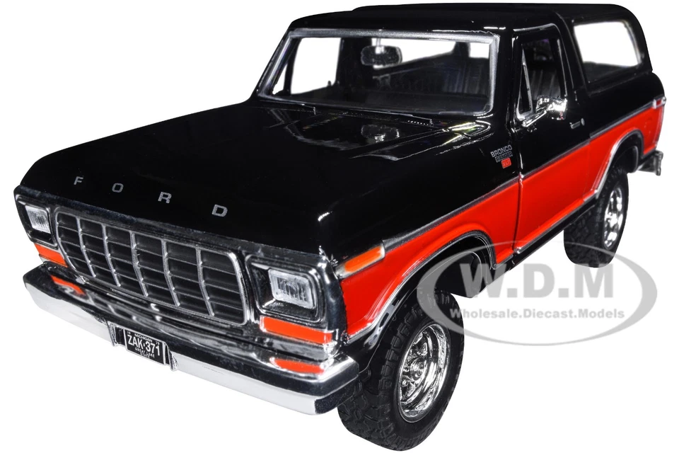 Motormax 79371CRM 1978 Ford Bronco Ranger XLT 1/24 Diecast Model Car