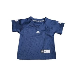Adidas Notre Dame Baby Boys Navy Blue Jersey Shirt Size 12 Months - Picture 1 of 9