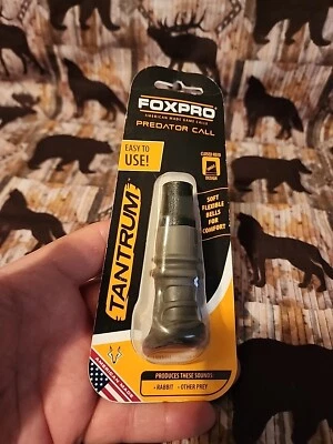 FOXPRO TANTRUN PREDATOR RABBIT CALL SOFT FLEXIBLE BELL CLOSE RANGE FOX COYOTE - Image 1 of 3