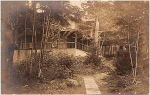 Rustic Cottage near Syracuse New York NY Scenic View 1909 RPPC Postcard Photo - Picture 1 of 2