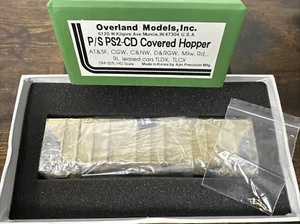 Overland Models HO Brass #3275 Pullman Standard PS2-CD Covered Hopper NIB UNPTD - Picture 1 of 13