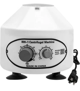800-1 Electric Centrifuge Machine Lab Laboratory Medical 4000RPM w/ 6x20ml Rotor - Picture 1 of 7