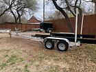 22 ft to 24 ft Aluminum Tandem Axle Boat Trailer with/ Electric Brakes