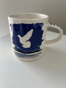 Anthropologie | Coffee Mug Hotel Magique Dove Bird Melange | Collectible - Picture 1 of 8