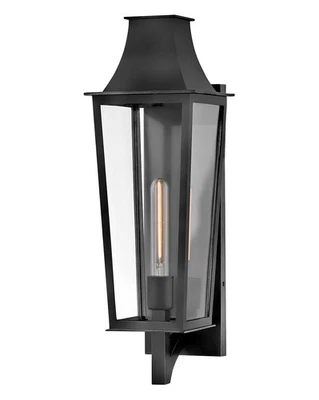 Hinkley Lighting 28894 Georgetown 22" Tall Outdoor Wall Sconce - Black - Image 1 of 4