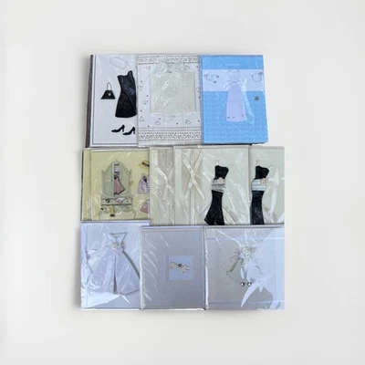 11 Tarjetas de Regalo 3D Paper Magic Group Boda Moda Vestidos **Nuevo** Foto 1 de 4