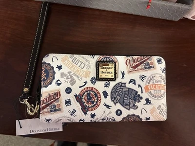 Muñequera Cartera Disney Vacation Club DVC Dooney & Bourke 2023 Nueva con Etiquetas Foto 1 de 4