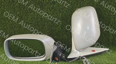 Пара оригинальных электрических боковых зеркал для дверей Lexus LS430 2001-2006 годов выпуска от оригинального производителя JDM б/у - Изображение 1 из 4