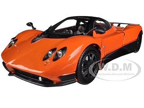Pagani Zonda F Orange 1/24 Diecast Car Model by Motormax 73369OR
