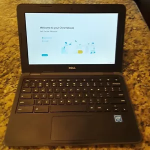 Dell Inspiron 3181 Chromebook 11.6" Cel N3060 4GB RAM 32GB eMMC w/ Charger - Picture 1 of 3