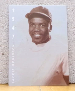 COOL LITTLE DEBBIE BASEBALL CARD 1947 JACKIE ROBINSON BROOKLYN DODGERS - Picture 1 of 2