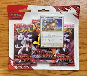 Pokémon TCG: Scarlet & Violet Destined Rivals 3-Booster Blister Packs - IN HAND! - Picture 1 of 3