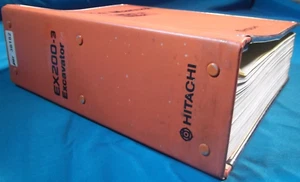 HITACHI EX200-3 EXCAVATOR SERVICE SHOP REPAIR WORKSHOP MANUAL BOOK OEM ORIGINAL - Picture 1 of 7