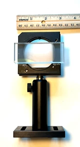 Espejo láser Excimer 3" x 1" en un Thorlabs 2" montaje de espejo en una placa base - Imagen 1 de 5