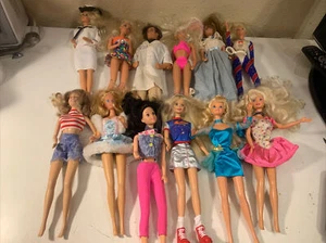 Barbie And Ken Lot Of 12 Dolls  - Picture 1 of 9