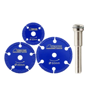 3pc Diamond Metal Cutting Disc Cut-off Wheel for Iron Steel hand drill Saw Blade - Picture 1 of 9
