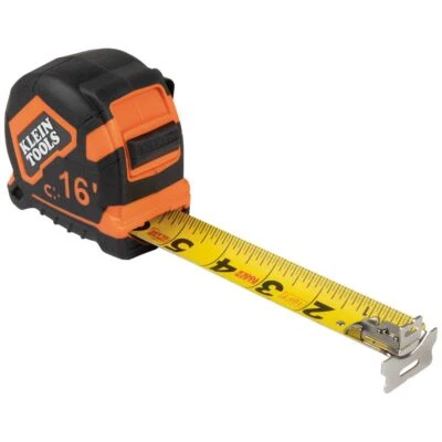 Klein Tools 9216 Tape Measure, 16-Foot Magnetic Double-Hook - Image 1 of 4