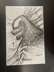 VENOM #33 SECRETO BLANCO EXCLUSIVO FIRMADO POR GLEASON CON CERTIFICADO DE AUTENTICIDAD COMPLETO A 800 casi nuevo + ♡️ - Imagen 1 de 9