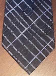 Geoffrey Beene Black Hand Made 90% Silk 10% Polyester Men’s Neck Tie - Picture 1 of 9