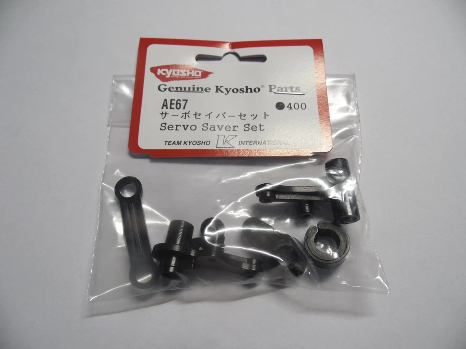 KYOSHO AE67 Servo Saver Set ( plastic parts ) Pure Ten EP Alpha 2 - Photo 1/1