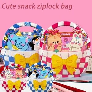 Cartoon Baking Zip lock Bag Candy Sealed Bag Portable Snack Packaging Gift Bag - Picture 1 of 11