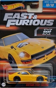 HOT WHEELS FAST & FURIOUS X DATSUN 240Z CUSTOM FREE SHIPPING - Picture 1 of 1