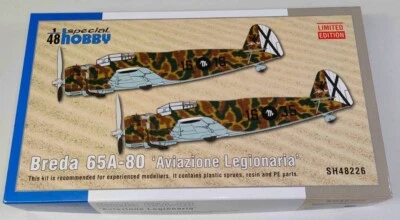 Breda 65A-80 aviazione legionaria, 1:48-Special Hobby 48226(S. TRACCIATA) - Immagine 1 di 4