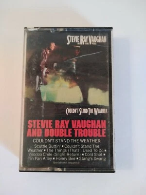 Stevie Ray Vaughan and Double Trouble, Couldn't Stand the Weather, Cassette Tape - Image 1 of 3