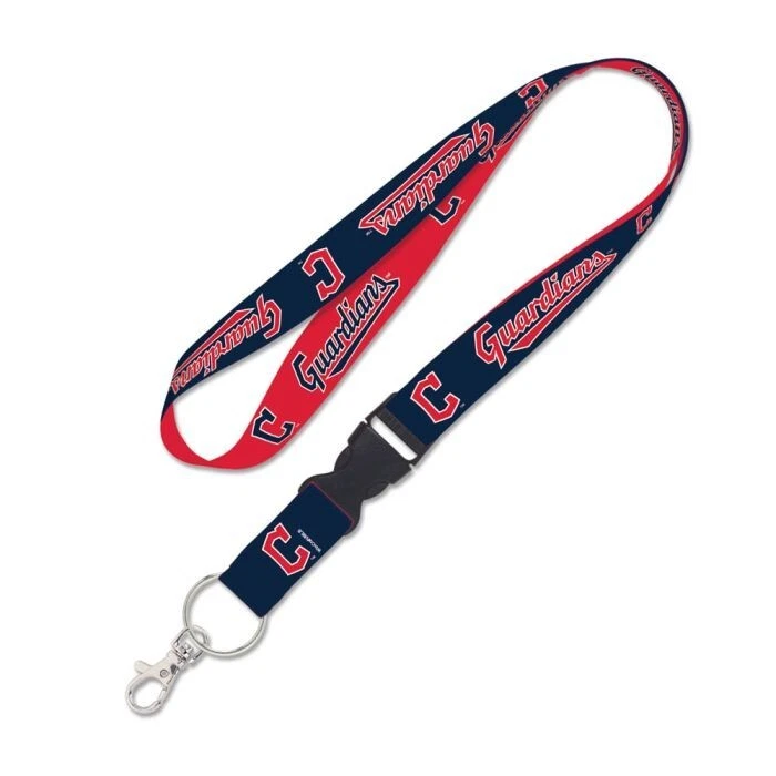 Cleveland Guardians Lanyard Keychain ID Holder - Image 1 of 1
