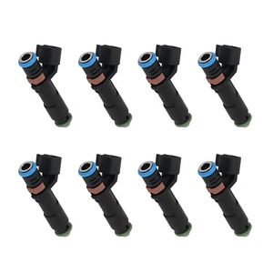 8Pcs Fuel Injectors for Ford F-150 Expedition Lincoln Navigator Mark LT 2005-07 - Foto 1 di 12