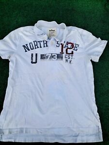 URBAN PIPELINE Collared Men's Polo shirt size medium White Cotton India 1448GRD