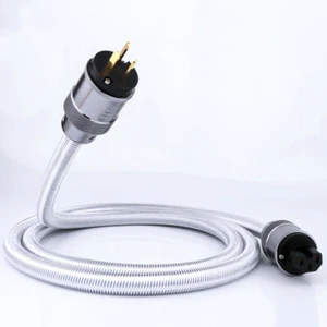 12 AWG Krell HiFi Audio AC Power Cable US EU Schuko OFC Power Wire Supply Cord
