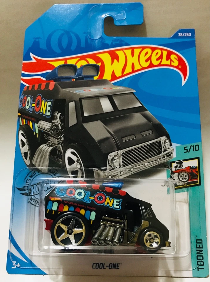 Cool - One Car Auto Hot Wheels 1/64 Tooned 5/10 Modellino Truck Tir Camioncino - Immagine 1 di 3