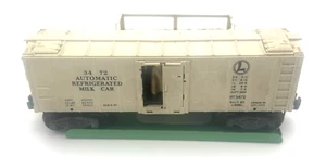 Lionel 3472 Post War Milk Car Platform Original Box - Picture 1 of 8