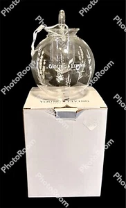 Young Living Glass Diffuser Essential Oil Hanging Bulb Ornament 4" Clear Floral - Picture 1 of 5