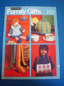 Patons Family Gifts Knitting Pattern Book 8006 - Picture 1 of 2
