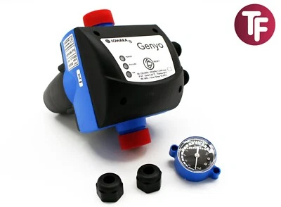 Lowara 109120160 Genyo 8A F12 Electronic Pump Controller Pressure / Flow Switch - Image 1 of 4