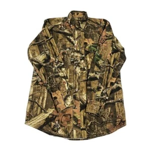 Browning Men's Break Up Infinity Camo Button Up Long Sleeve Hunting Shirt S/P - Picture 1 of 17