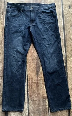 VINCE DL CASUAL STRAIGHT ASTON BLUE JEANS MENS 40X34 EXCELLENT CONDITION - Image 1 of 4