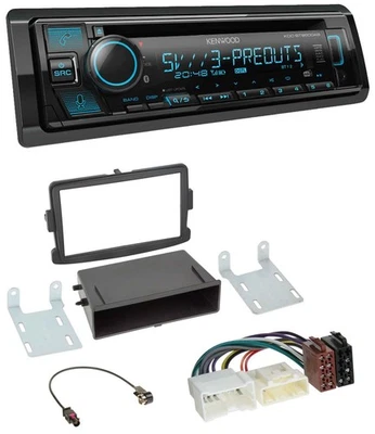 Kenwood Bluetooth USB CD MP3 DAB Autoradio für Dacia Logan Sandero Opel Vivaro - Bild 1 von 4