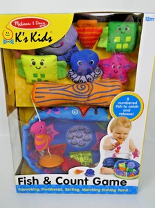 Melissa & Doug Fish & Count Game K's Kids Ages 12m+ Fish Pond NIB - Picture 1 of 3