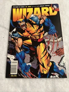 Wizard Magazine: Guide to Comics Edition April 1996 Featuring X-Men Wolverine GC - Imagen 1 de 4