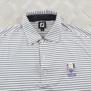 FootJoy Polo Shirt Mens Large Ryder Cup Whistling Straits Golf Performance - Picture 1 of 11