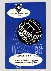 Leicester City v Manchester United 1964-1965 Division One 29/08/1964 - Picture 1 of 2